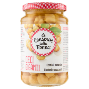 Le Conserve Della Nonna Ceci Giganti Cotti Al Naturale 360 g