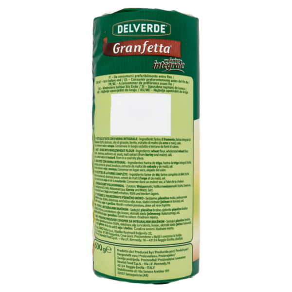 Delverde Granfetta con farina integrale 80 fette 600 g