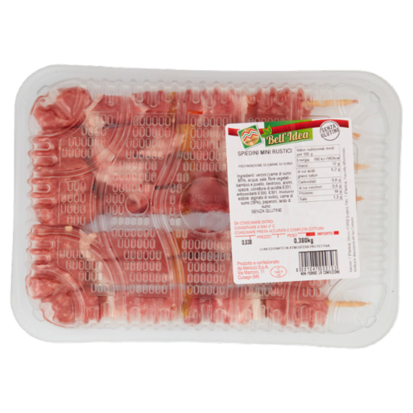 Mericco Bell'Idea Spiedini Mini Rustici 0,380 Kg