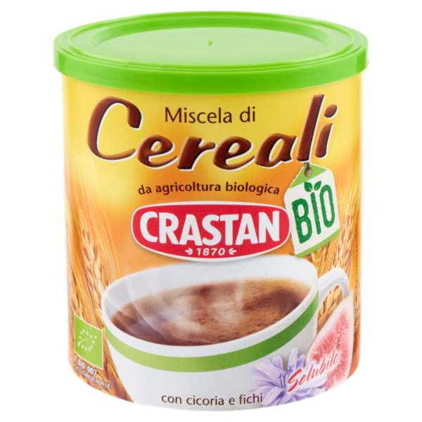 Crastan Bio Miscela di Cereali Solubile 125 g