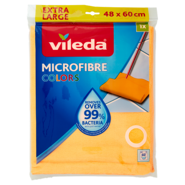 Vileda Panno Pavimenti Microfibre Colors Extra Large 48x60 cm 1 pz