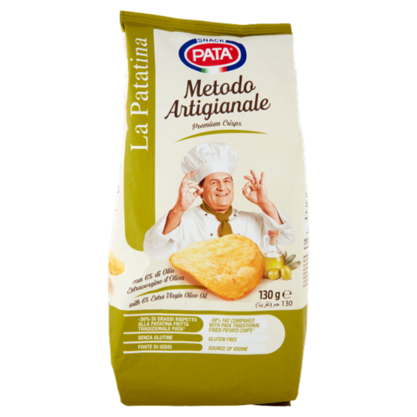 Pata la Patatina Metodo Artigianale con 6% di Olio Extravergine di Oliva 130 g