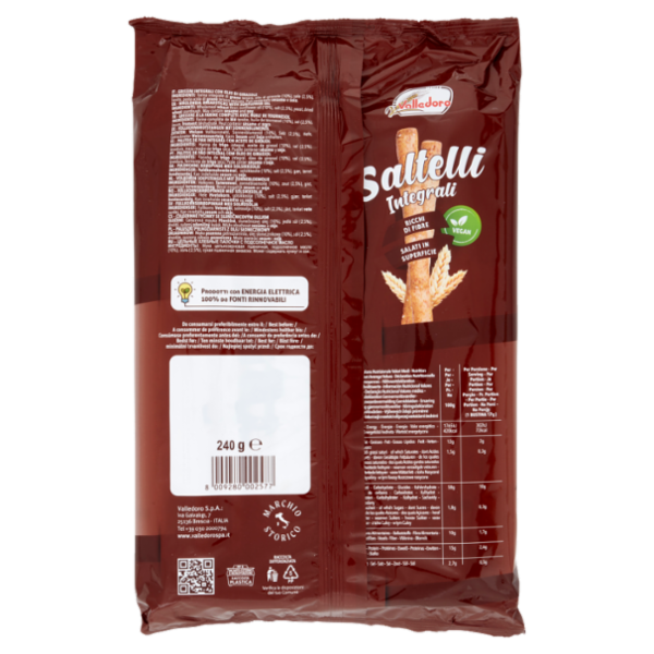 Valledoro Saltelli Integrali 240 g