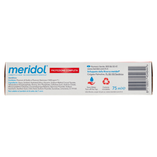 meridol dentifricio Protezione Completa gengive e denti sensibili 75 ml