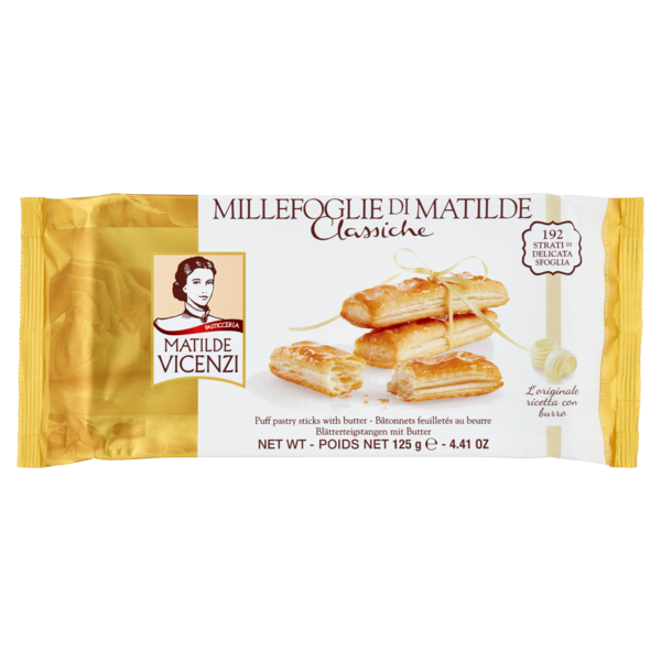 Pasticceria Matilde Vicenzi Millefoglie d'Italia Classiche 125 g