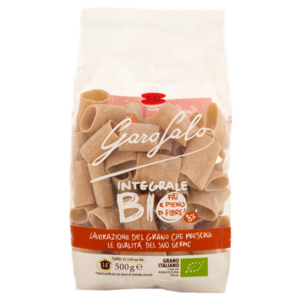 Garofalo Integrale Bio Schiaffoni 5-83 500 g