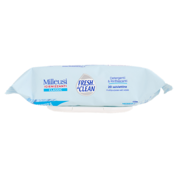 Fresh & Clean Salviettine Milleusi Igienizzanti Classic 20 pz
