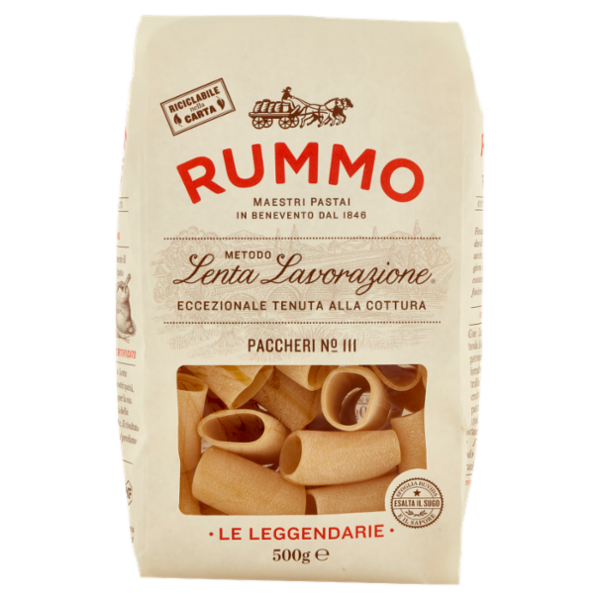 Rummo Le Leggendarie Paccheri N° 111 500 g