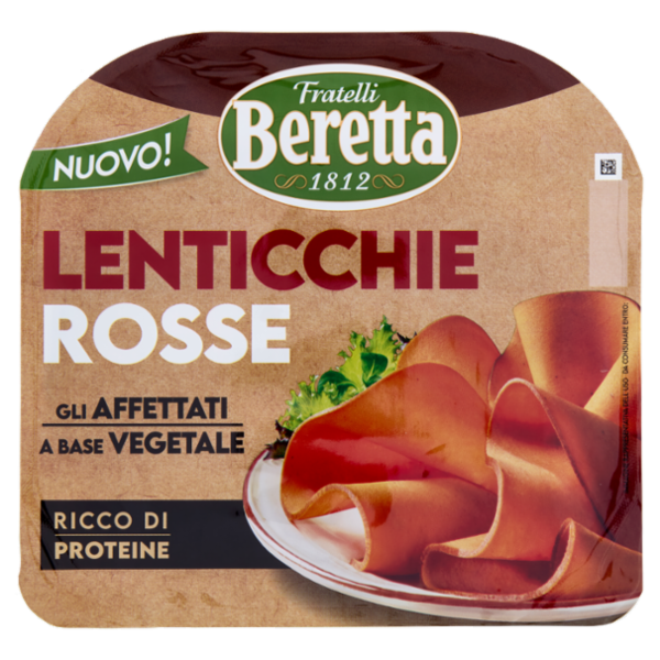 Fratelli Beretta Gli Affettati a Base Vegetale Lenticchie Rosse 90 g
