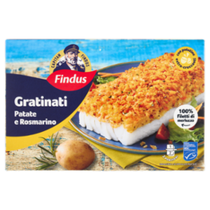 Capitan Findus I Gratinati Merluzzo Con Patate e Rosmarino 380 g