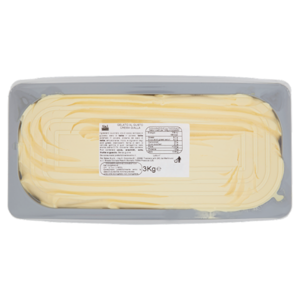 Sù Gelato Crema Gialla 3 kg
