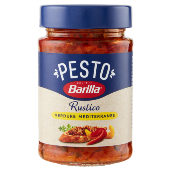 Barilla Pesto Rustico Mediterraneo Pasta e Bruschetta 200 g
