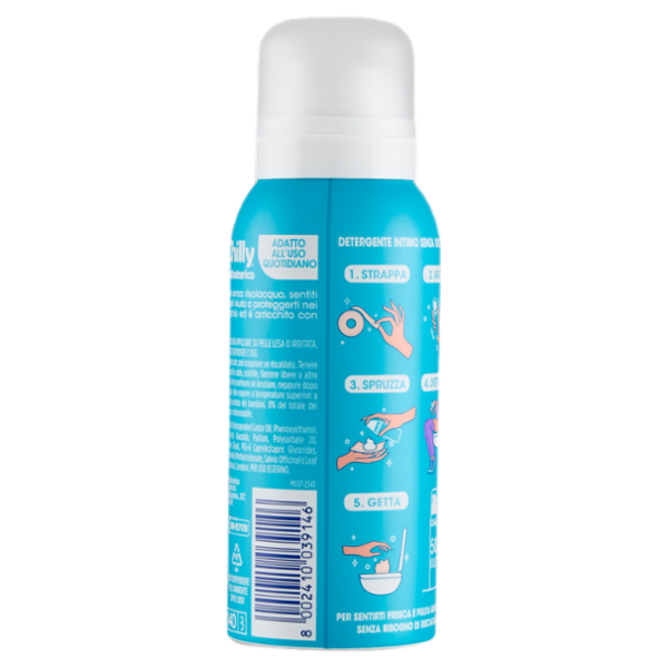 Chilly con antibatterico Detergente Intimo senza risciacquo 100 ml