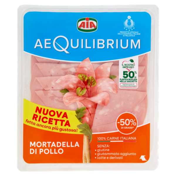 Aia aeQuilibrium Mortadella di Pollo 130 g