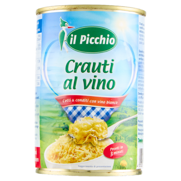 il Picchio Crauti al vino 400 g