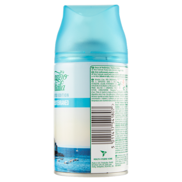 Air Wick Freshmatic Collection 3 - Brezza del Mediterraneo Spray Automatico Ambienti Ricarica 250 ml
