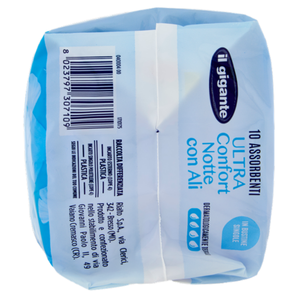 IL GIGANTE Assorbenti Ultra Confort Notte con Ali 10 pz