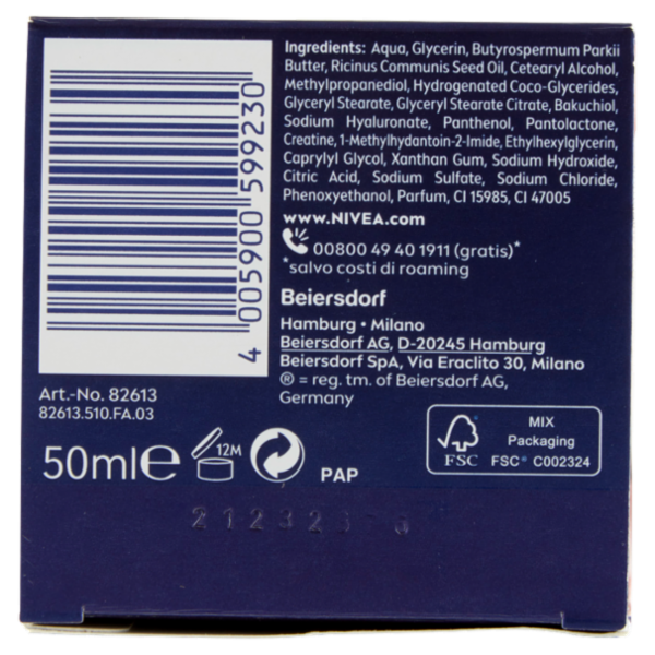 Nivea Expert Lift Cellular Crema Notte Anti-Età Multidimensionale 50 ml