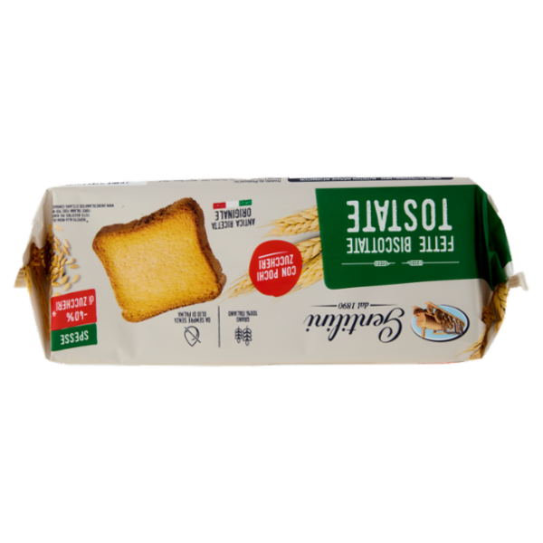 Gentilini Fette Biscottate Tostate 175 g