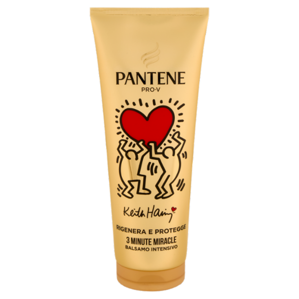 Pantene Pro-V Rigenera e Protegge 3 Minute Miracle Balsamo Intensivo Keith Haring 220 ml