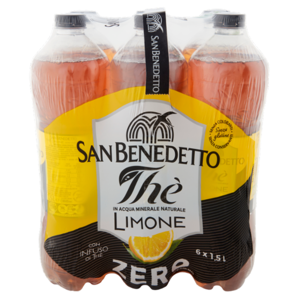San Benedetto Thè Limone Zero 6 x 1,5 L