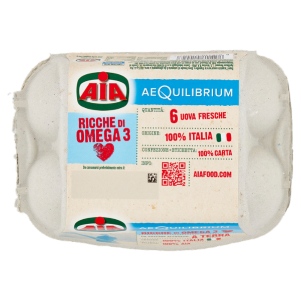 Aia aeQuilibrium 6 Uova Fresche 350 g