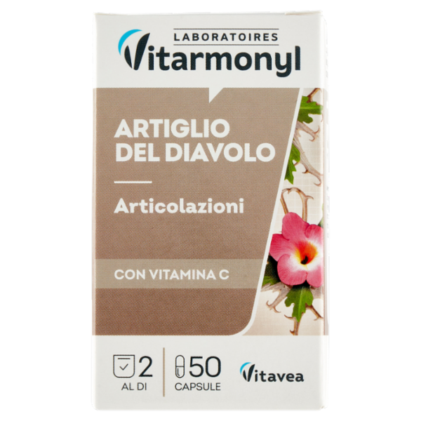 Laboratoires Vitarmonyl Artiglio del Diavolo Articolazioni 50 capsule 16,65 g