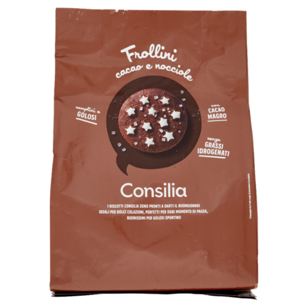 Consilia Frollini con Cacao e Nocciole 700 g 