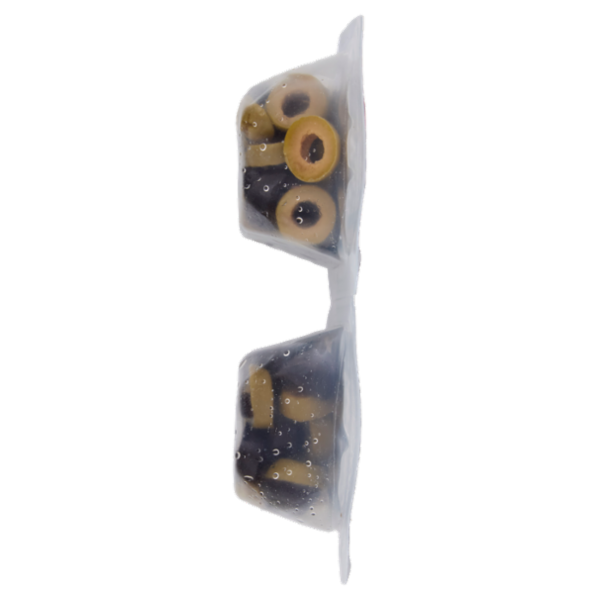 Polli Olive Verdi e Nere a Rondelle Già Sgocciolate 2 x 40 g