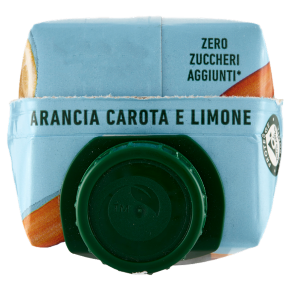 Zuegg Skipper Zero Arancia Carota e Limone Zero Zuccheri Aggiunti* 330 ml