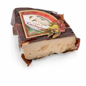 Formaggio Occelli In Foglie Di Castagno