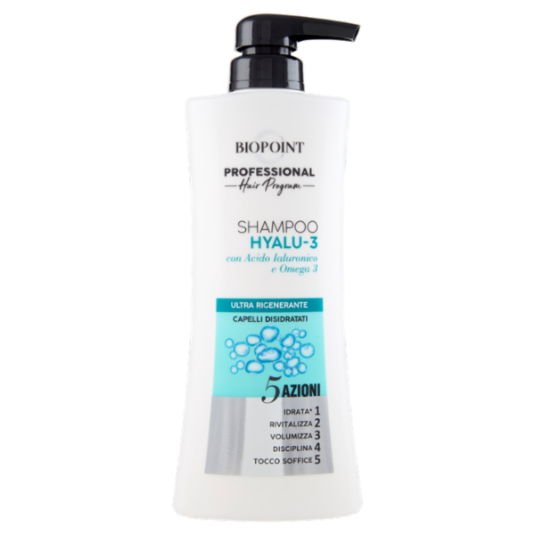 Biopoint Professional Hair Program Shampoo Hyalu-3 400 ml