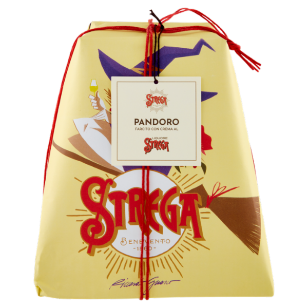 Strega Alberti Pandoro Farcito con Crema al Liquore Strega 1000 g