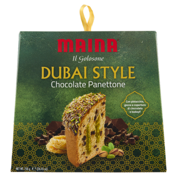 Maina il Golosone Dubai Style Chocolate Panettone 750 g