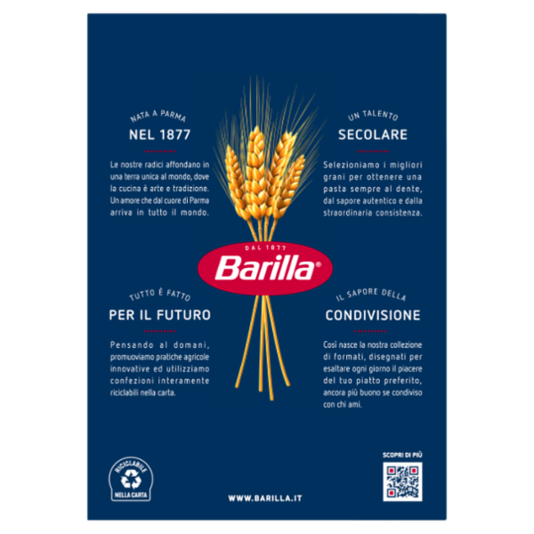 Barilla Pasta Pipette Rigate n.86 500g