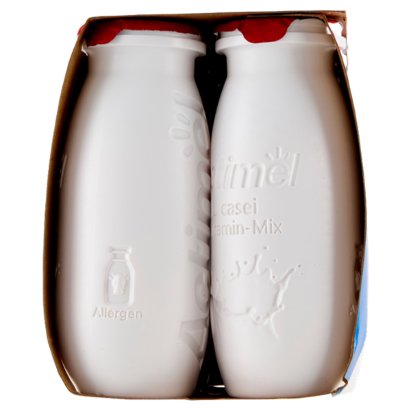 ACTIMEL, Yogurt da Bere con Vit B6 e D per il Sistema Immunitario, gusto Fragola, 12X100G