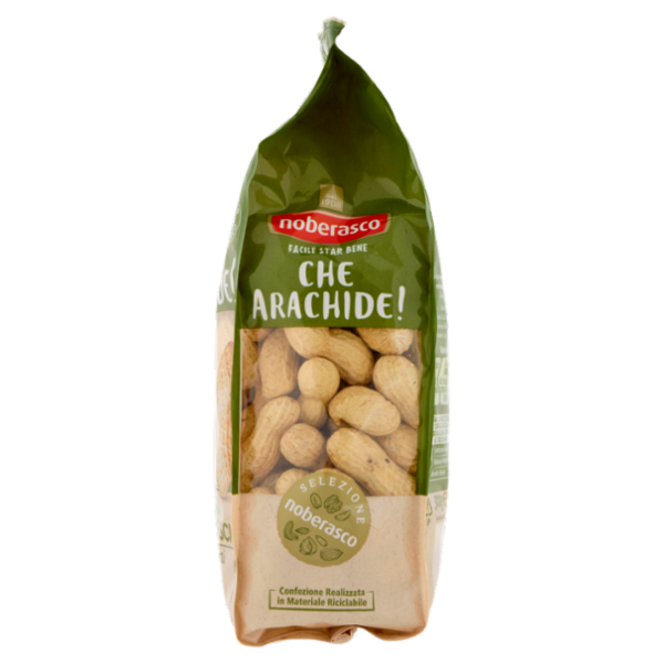 noberasco Che Arachide! Arachidi Tostate in Guscio 300 g