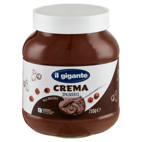 IL GIGANTE Crema Spalmabile alle Nocciole 750 g
