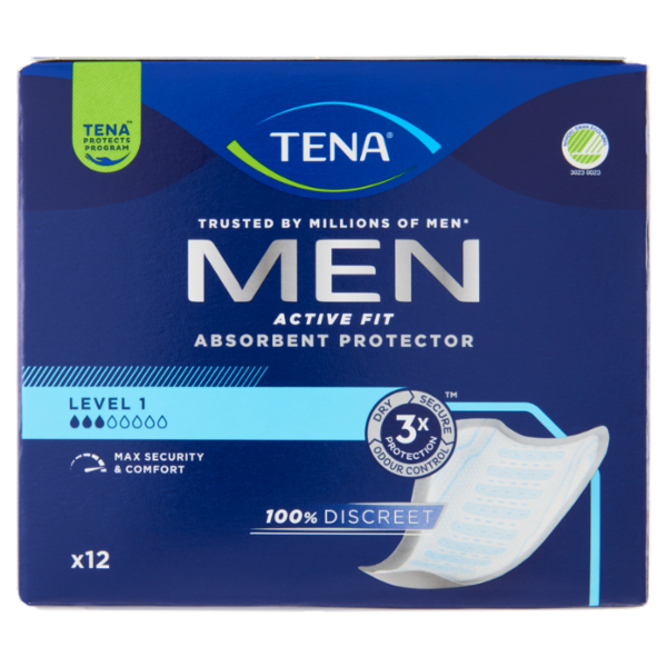 Tena Men Active Fit Absorbent Protector Level 1 12 pz