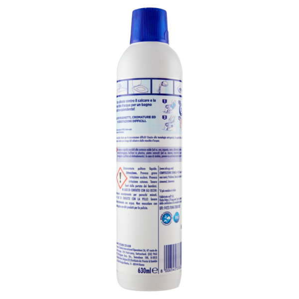 Viakal Detersivo Anticalcare Bagno e Cucina Classico Liquido 630 ml