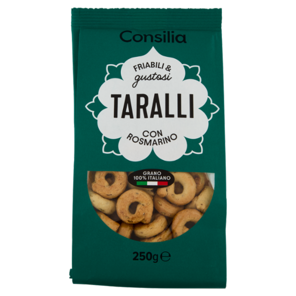 Consilia Taralli con Rosmarino 250 g
