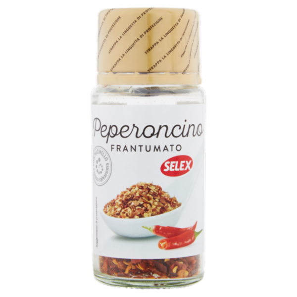 Selex Peperoncino Frantumato con Macinello 25 g