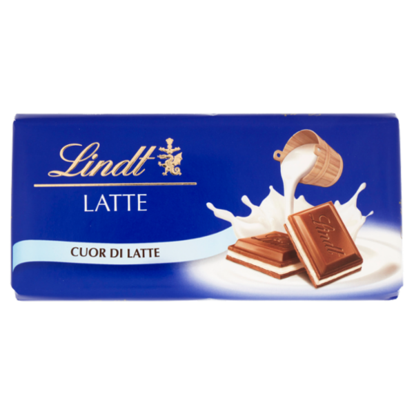 Lindt Gamme Bleue Tavoletta Cioccolato al latte Cuor di latte 100 g