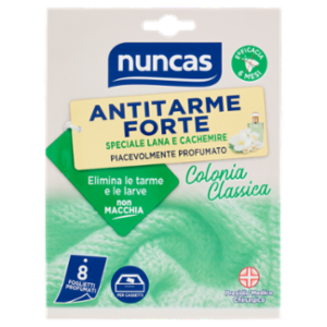 Nuncas Antitarme Forte Colonia Classica 8 Pz