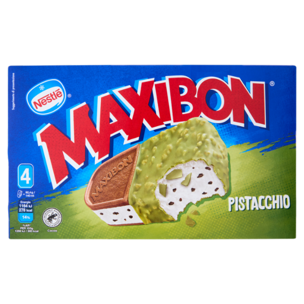 NESTLÉ Maxibon Pistacchio 4x92,4g