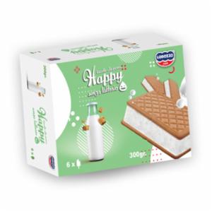 Gelato Biscotto Al Gusto Fior Di Latte Senza Lattosio Gr. 300