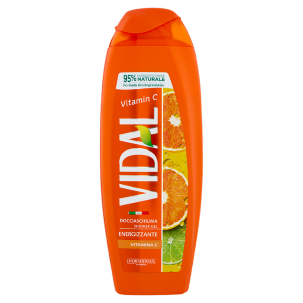 Vidal Vitamin C Docciaschiuma Energizzante Vitamina C 250 ml