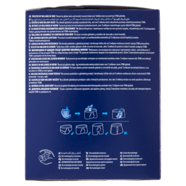 Tena Men Active Fit Absorbent Protector Level 2 10 pz