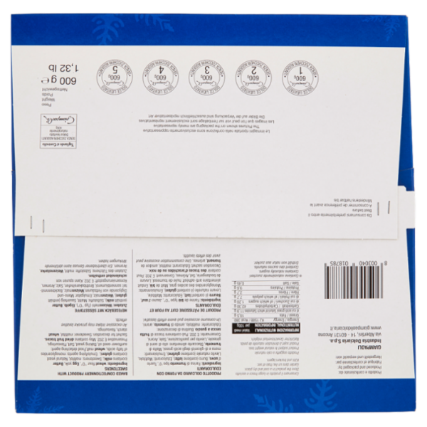 Giampaoli Senza Zuccheri Aggiunti* Dolce Lievitato Naturalmente Senza Uvetta e Senza Canditi 600 g