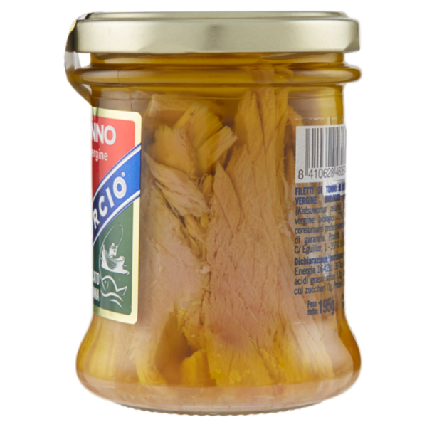 Consorcio Filetti di Tonno in olio di oliva extra vergine biologico 195 g
